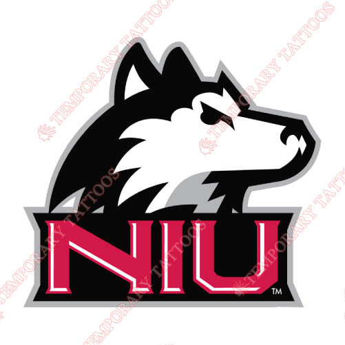 Northern Illinois Huskies Customize Temporary Tattoos Stickers NO.5664